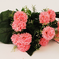 искусственные цветы маргаритки цвета светло-розовый 9